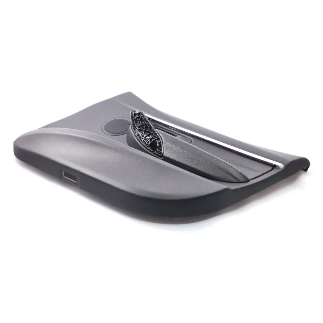 Boczek Drzwi Prawy Przedni Skóra Czarna Oyster do BMW F30 F31 o numerze 7280770 BMW F30 F31 Boczek Drzwi Prawy Przedni Skóra Czarna Oyster - SKU 7280770-1 - Numer Części 7280770