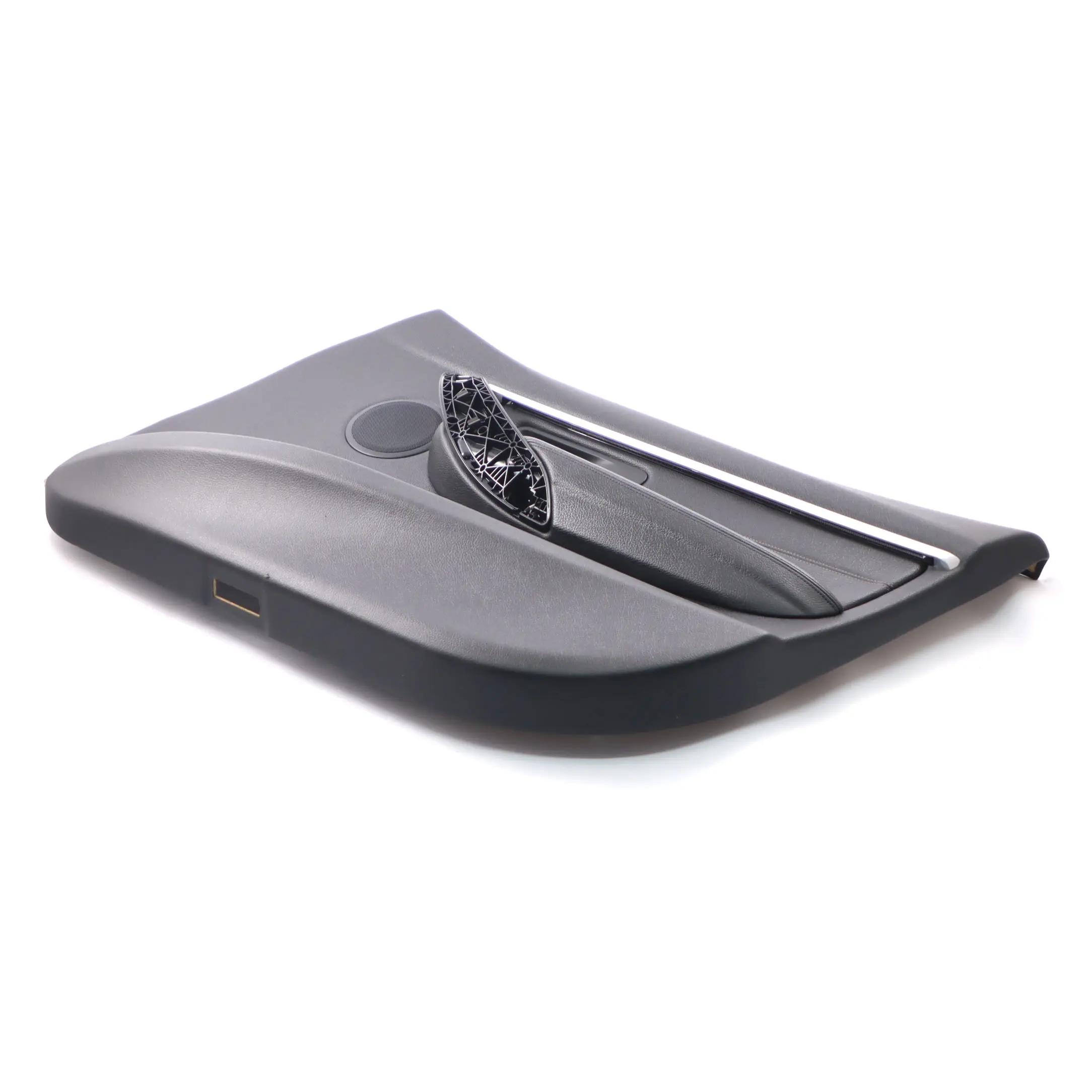 BMW F30 F31 Carte de Porte Avant Droite Panneau de Porte Cuir Noir Oyster