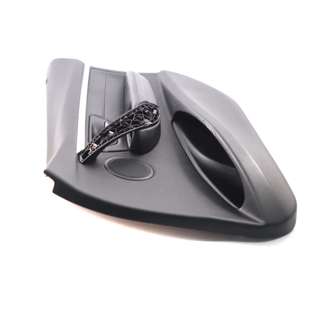 BMW F30 F31 Türkarte vorne rechts Türverkleidung Panel Leder Schwarz Oyster - SKU 7280770-1 - Teilenummer 7280770