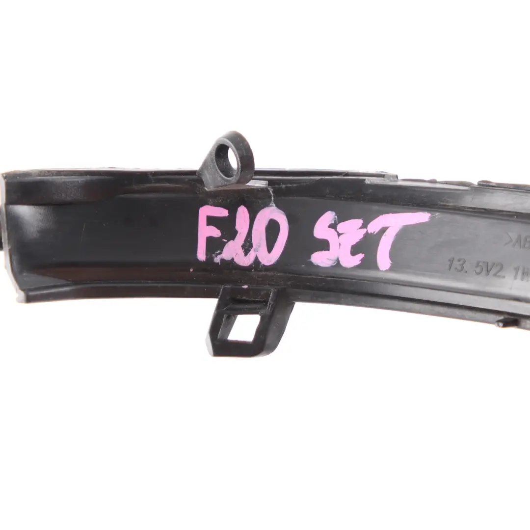Clignotant Miroir d'aile Set 7280771 pour BMW F20 F21 F30 F31 à propos du numéro de pièce 7280772 BMW F20 F21 F30 F31 Clignotant Miroir d'aile Set 7280771 - SKU 7280772-2 - Numéro de pièce 7280772
