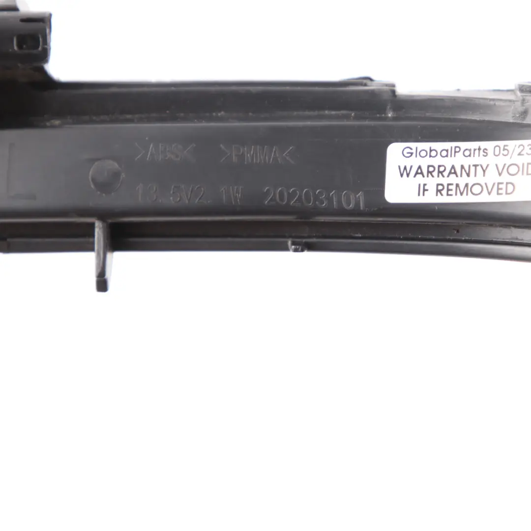 BMW F20 F21 F30 F31 Indicatore di Direzione Specchio Retrovisore 7280771 - SKU 7280772-2 - Numero di parte 7280772
