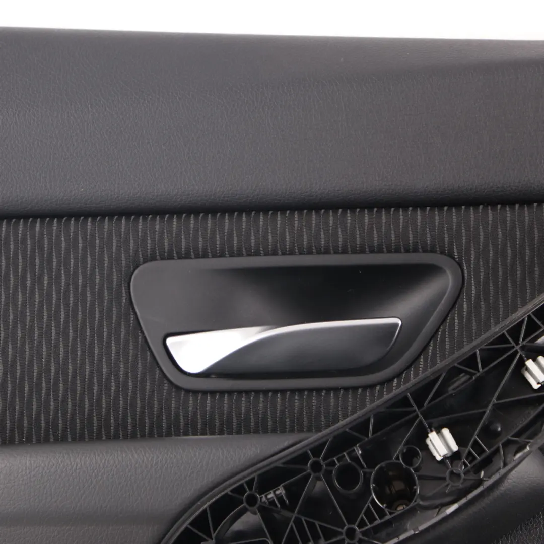 BMW 3 F30 F31 Posteriore Sinistra Scheda Porta Fodera Pannello Tessuto - SKU 7280895 - Numero di parte 7280895