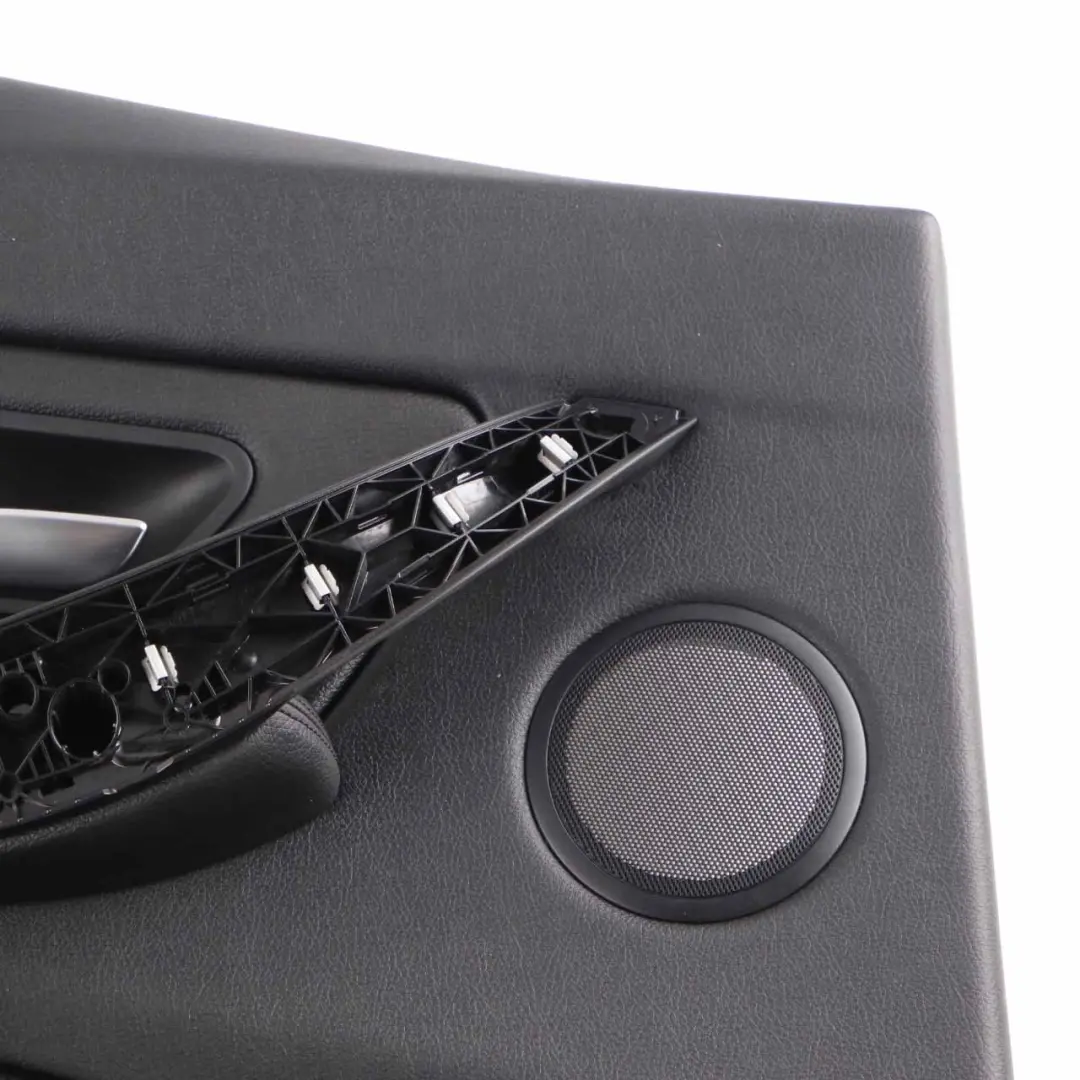 BMW F30 F31 Door Card Rear Left N/S Door Trim Panel Lining Black Leather - SKU 7280903-1 - Part number 7280903