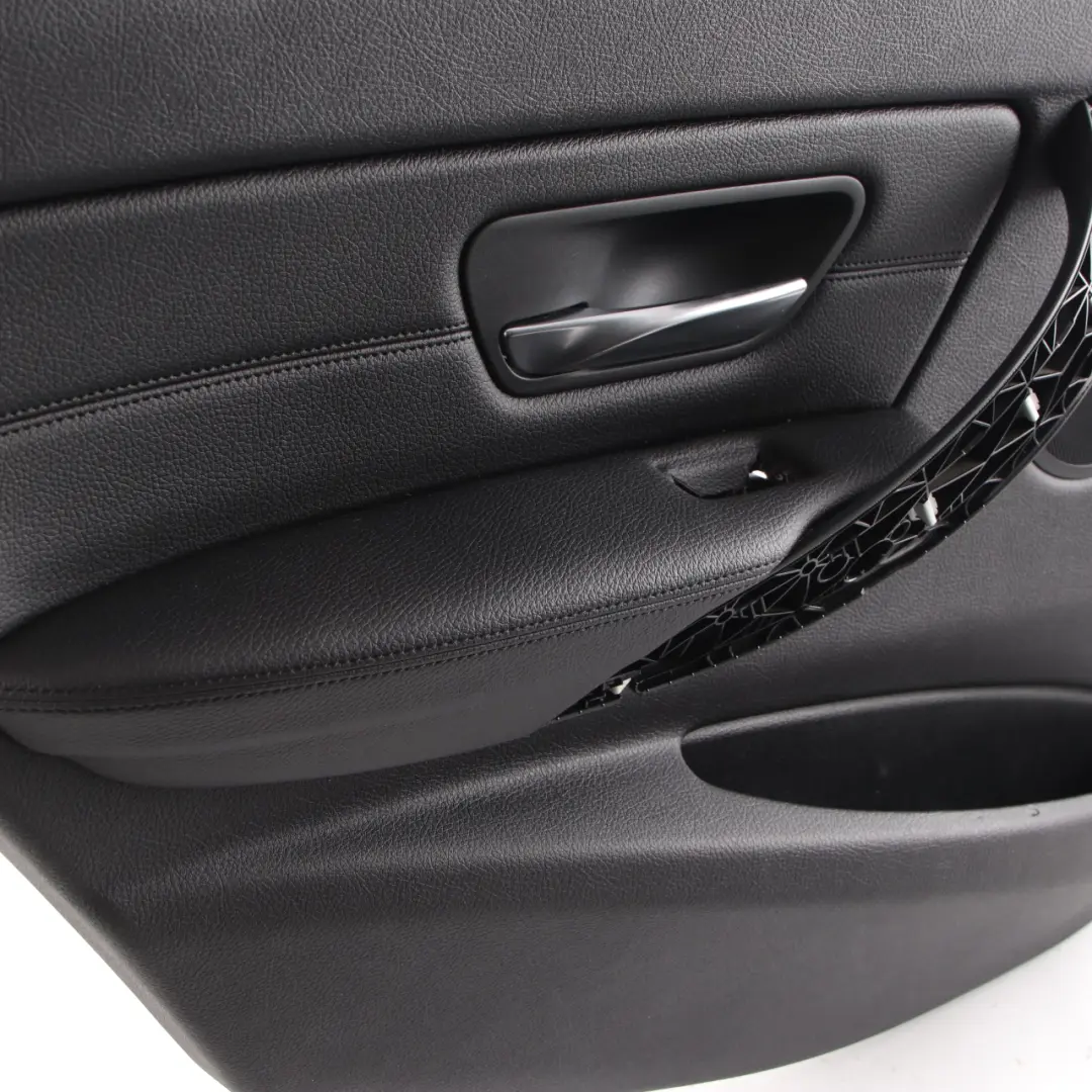 BMW F30 F31 Door Card Rear Left N/S Door Trim Panel Lining Black Leather - SKU 7280903-1 - Part number 7280903