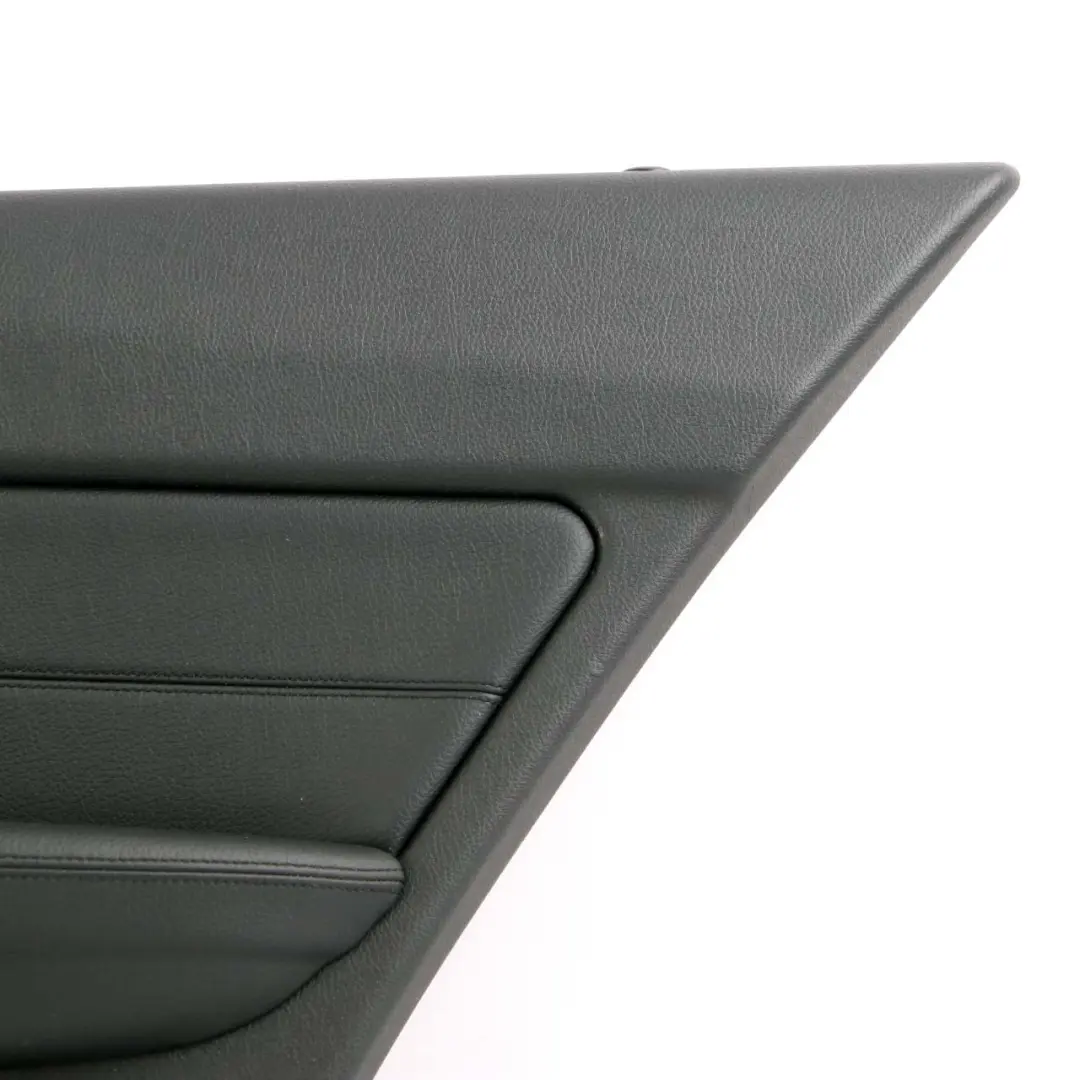BMW F30 F31 Scheda Porta Posteriore Destra Fodera Pannello Pelle Nera Dakota - SKU 7280904 - Numero di parte 7280904