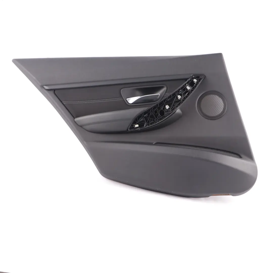 Door Card Rear Left N/S Door Lining Panel Fabric Anthracite Grey to BMW F30 F31 with Part number 7280931 BMW F30 F31 Door Card Rear Left N/S Door Lining Panel Fabric Anthracite Grey - SKU 7280931 - Part number 7280931