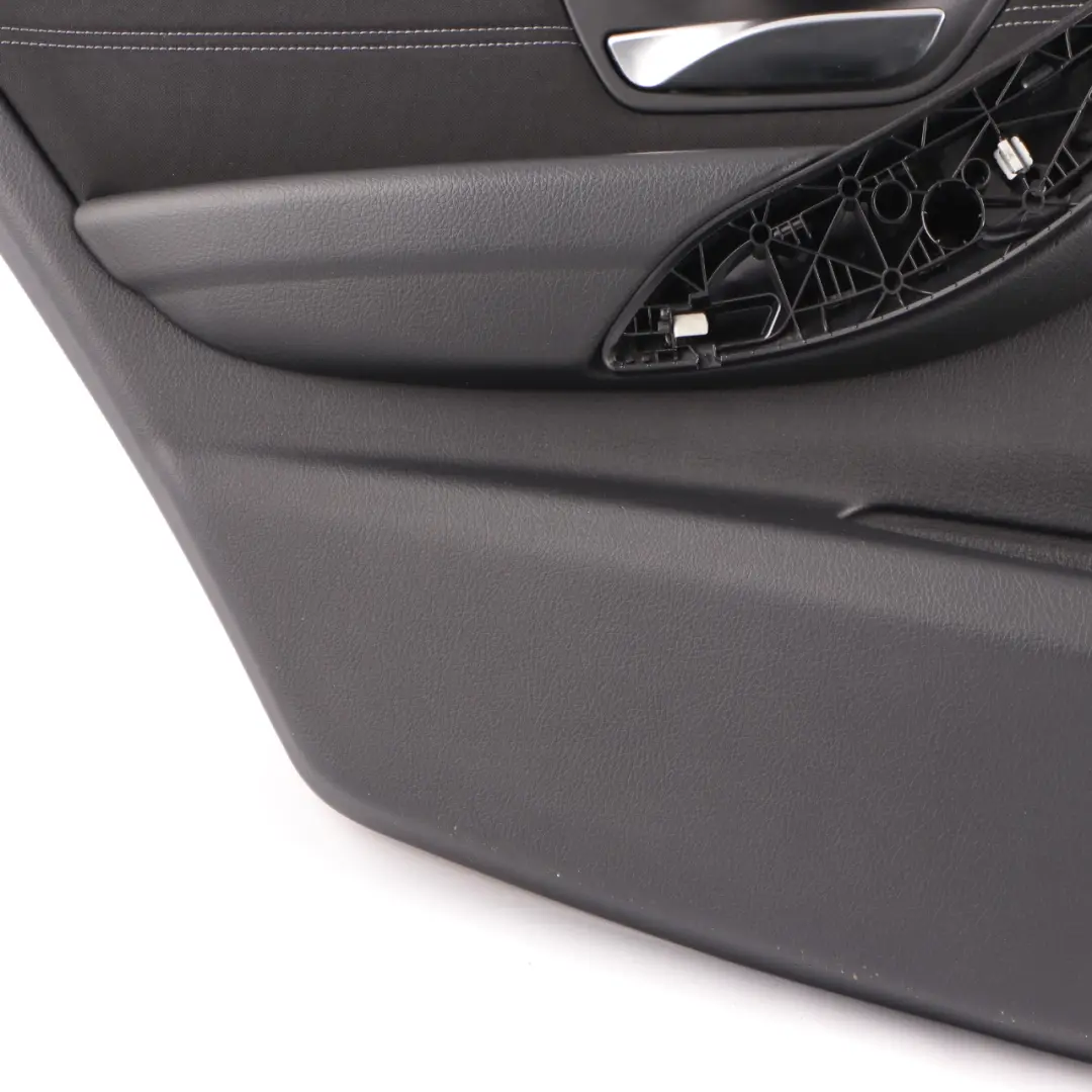 Door Card Rear Left N/S Door Lining Panel Fabric Anthracite Grey to BMW F30 F31 with Part number 7280931 BMW F30 F31 Door Card Rear Left N/S Door Lining Panel Fabric Anthracite Grey - SKU 7280931 - Part number 7280931