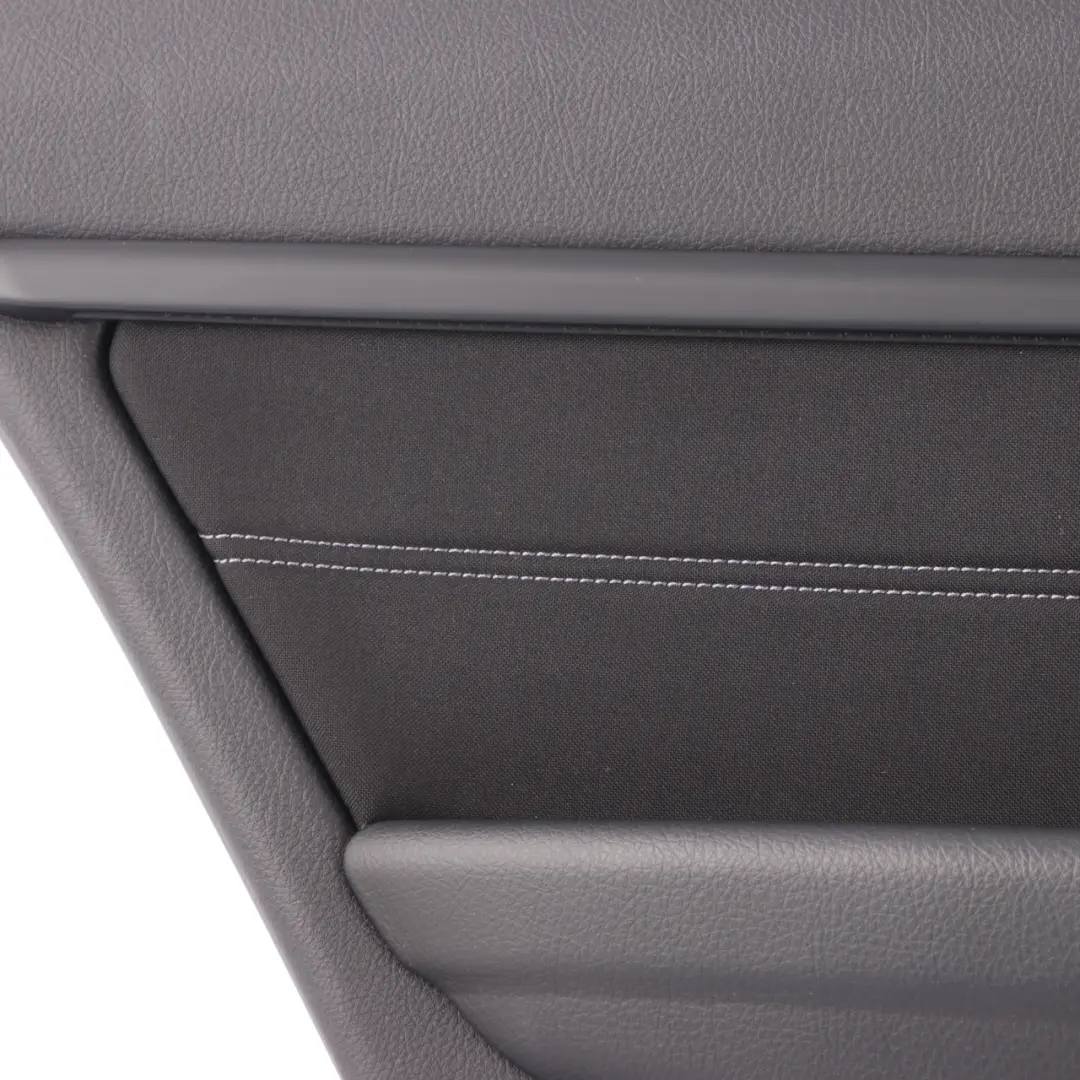 Door Card Rear Left N/S Door Lining Panel Fabric Anthracite Grey to BMW F30 F31 with Part number 7280931 BMW F30 F31 Door Card Rear Left N/S Door Lining Panel Fabric Anthracite Grey - SKU 7280931 - Part number 7280931