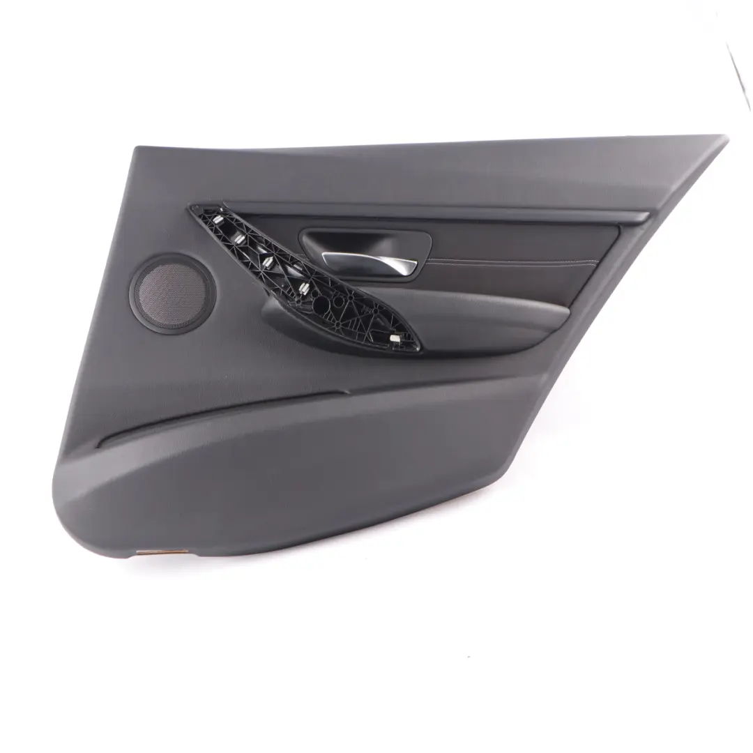Door Card Rear Right O/S Door Lining Panel Fabric Anthracite Grey to BMW F30 F31 with Part number 7280932 BMW F30 F31 Door Card Rear Right O/S Door Lining Panel Fabric Anthracite Grey - SKU 7280932 - Part number 7280932