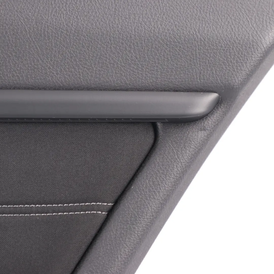 BMW F30 F31 Door Card Rear Right O/S Door Lining Panel Fabric Anthracite Grey - SKU 7280932 - Part number 7280932