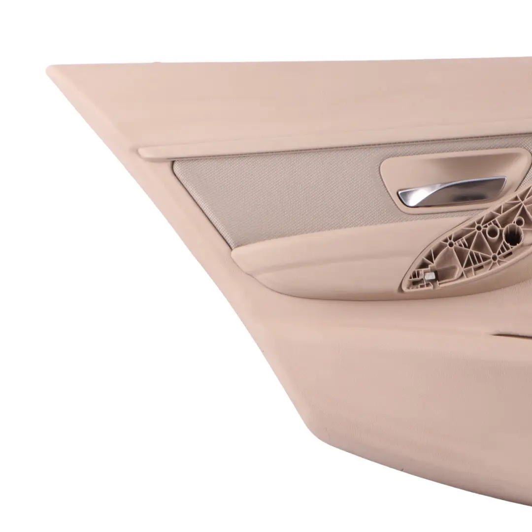 Door Card Rear Left N/S Door Lining Panel Cloth Fabric Oyster to BMW F30 F31 with Part number 7280935 BMW F30 F31 Door Card Rear Left N/S Door Lining Panel Cloth Fabric Oyster - SKU 7280935 - Part number 7280935
