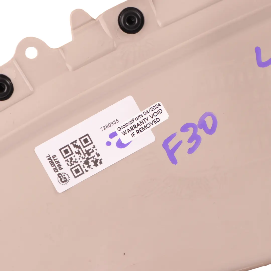 Door Card Rear Left N/S Door Lining Panel Cloth Fabric Oyster to BMW F30 F31 with Part number 7280935 BMW F30 F31 Door Card Rear Left N/S Door Lining Panel Cloth Fabric Oyster - SKU 7280935 - Part number 7280935