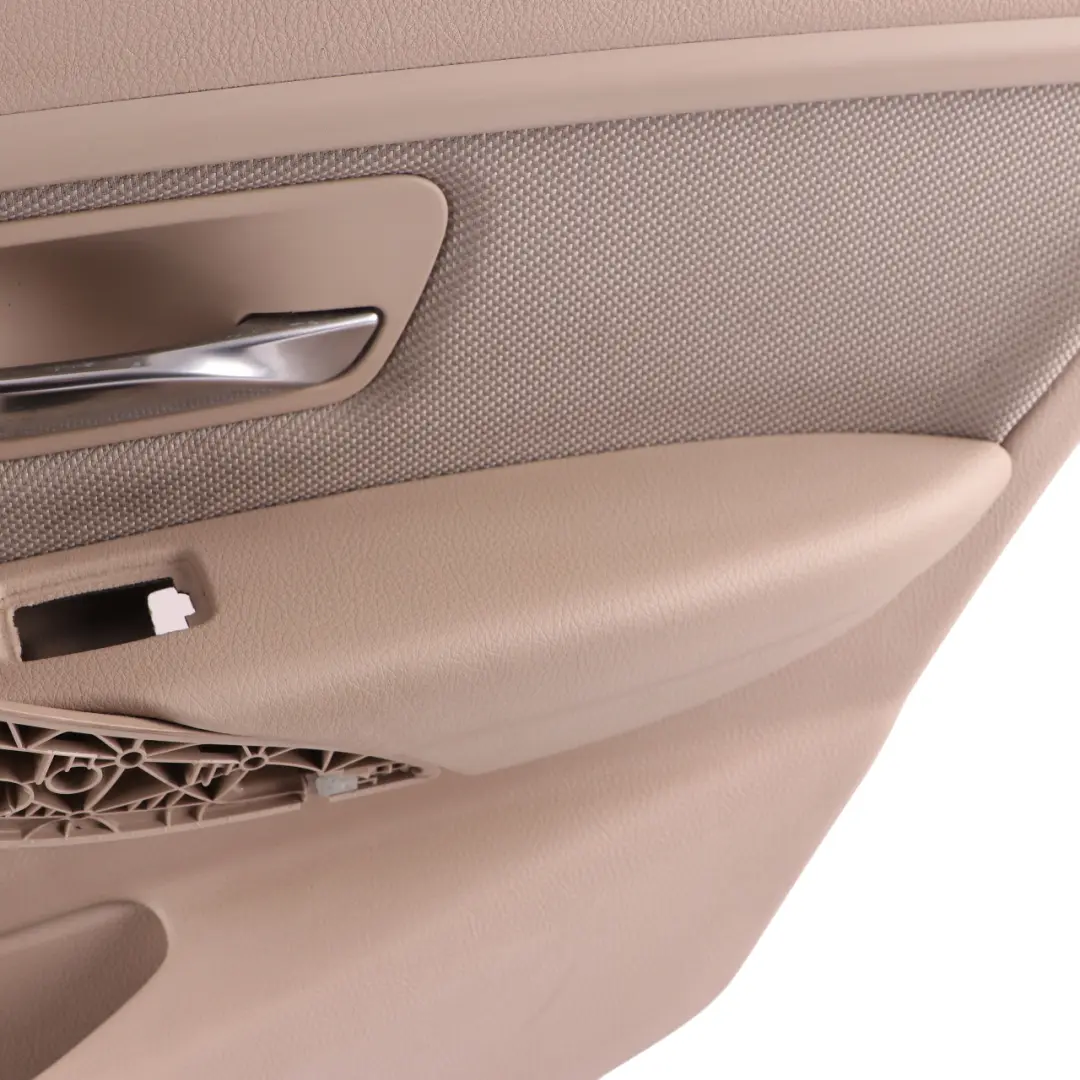 Door Card Rear Right O/S Door Lining Panel Cloth Fabric Oyster to BMW F30 F31 with Part number 7280936 BMW F30 F31 Door Card Rear Right O/S Door Lining Panel Cloth Fabric Oyster - SKU 7280936 - Part number 7280936
