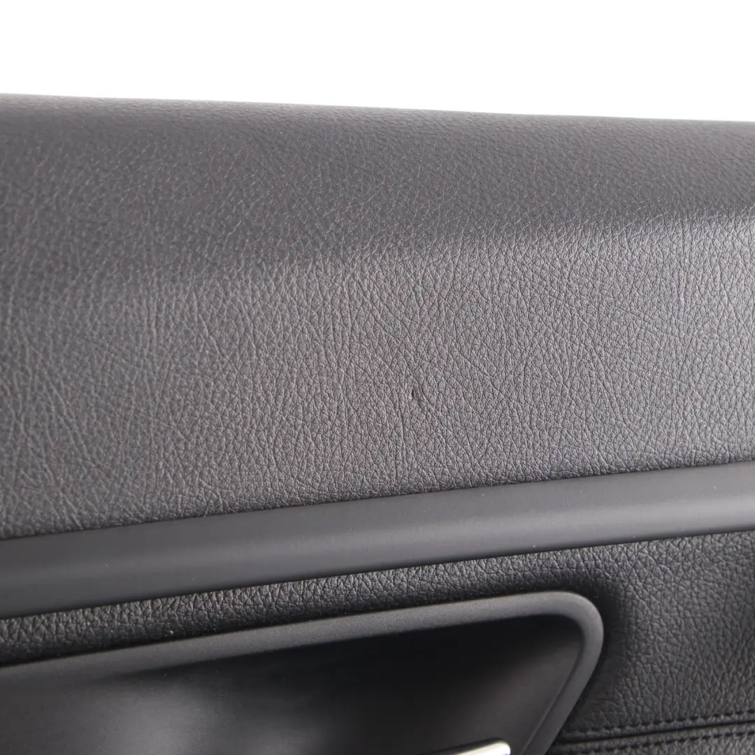 Door Card Rear Left N/S Door Lining Trim Panel Black Leather to BMW F30 F31 with Part number 7280939 BMW F30 F31 Door Card Rear Left N/S Door Lining Trim Panel Black Leather - SKU 7280939-2 - Part number 7280939