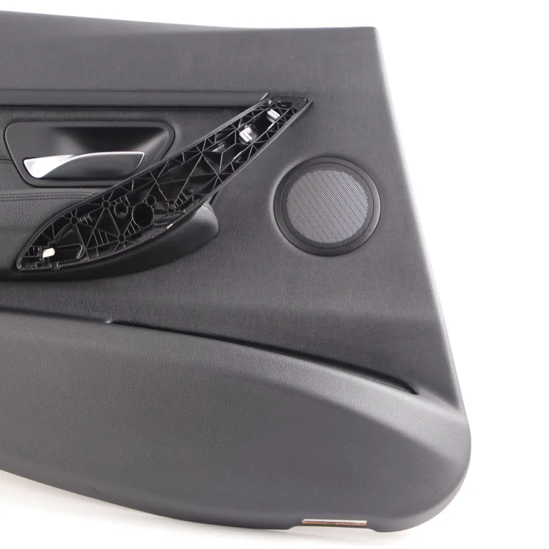 Door Card Rear Left N/S Door Lining Trim Panel Black Leather to BMW F30 F31 with Part number 7280939 BMW F30 F31 Door Card Rear Left N/S Door Lining Trim Panel Black Leather - SKU 7280939-2 - Part number 7280939