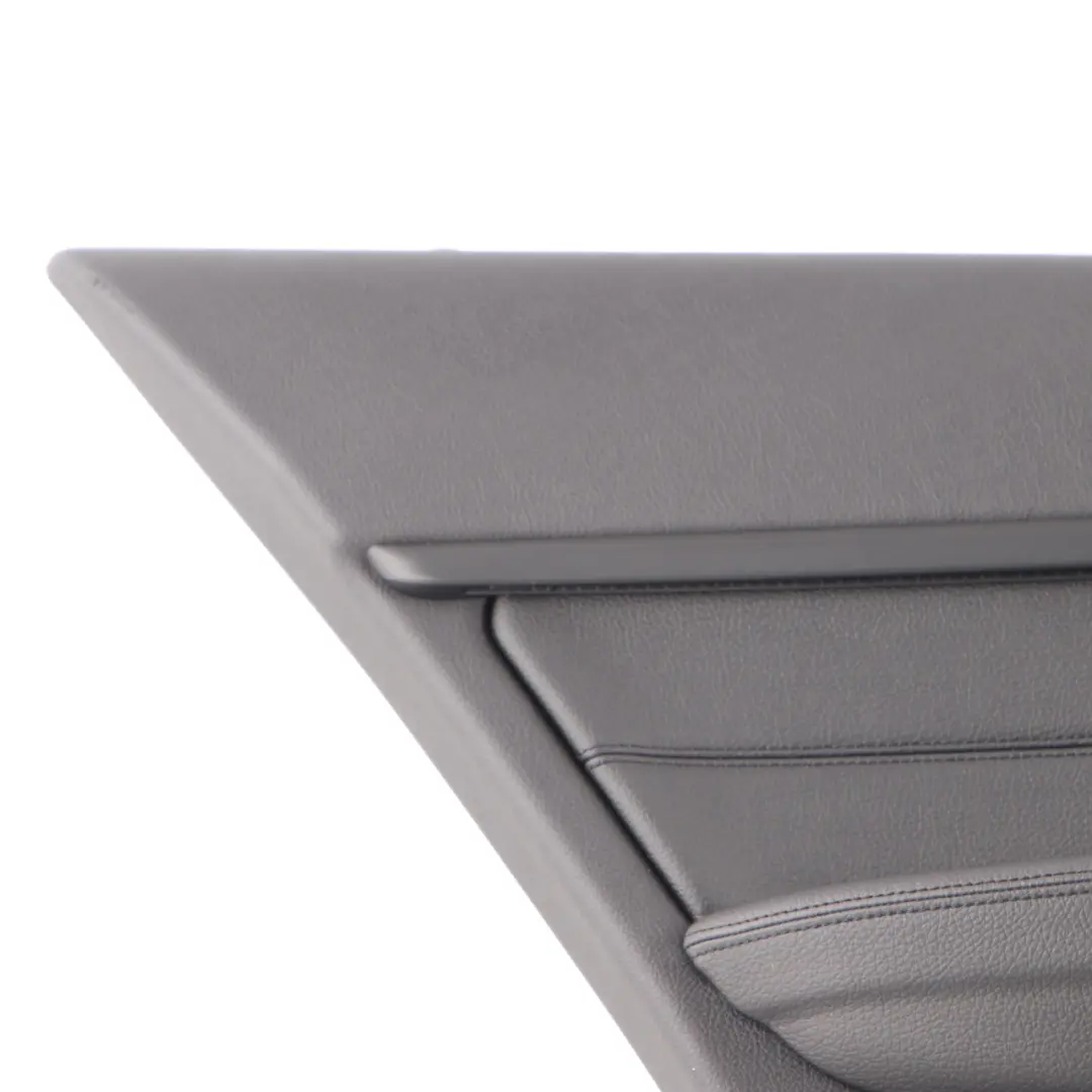 Door Card Rear Left N/S Door Lining Trim Panel Black Leather to BMW F30 F31 with Part number 7280939 BMW F30 F31 Door Card Rear Left N/S Door Lining Trim Panel Black Leather - SKU 7280939-2 - Part number 7280939