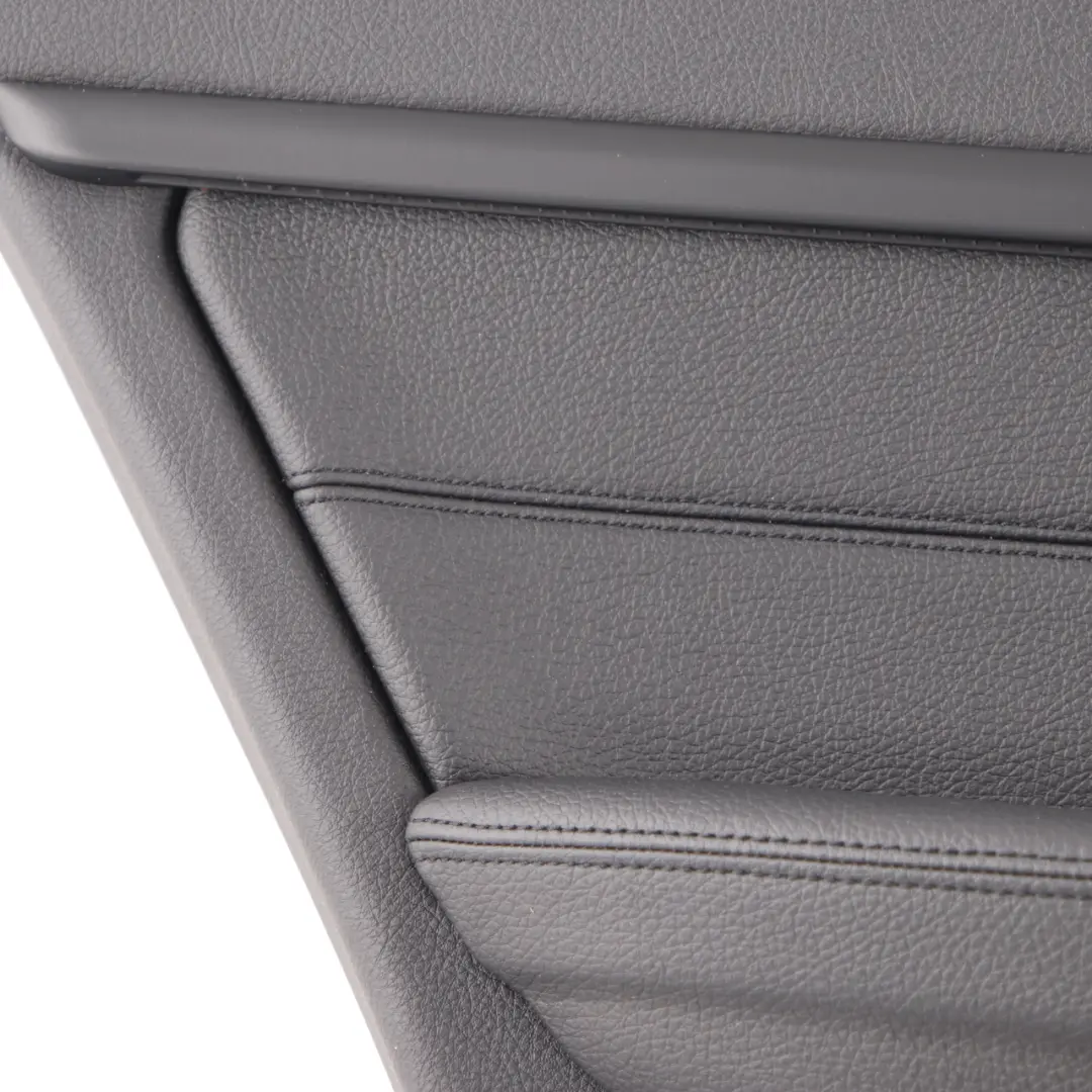 BMW F30 F31 Door Card Rear Left N/S Door Lining Trim Panel Black Leather - SKU 7280939-2 - Part number 7280939