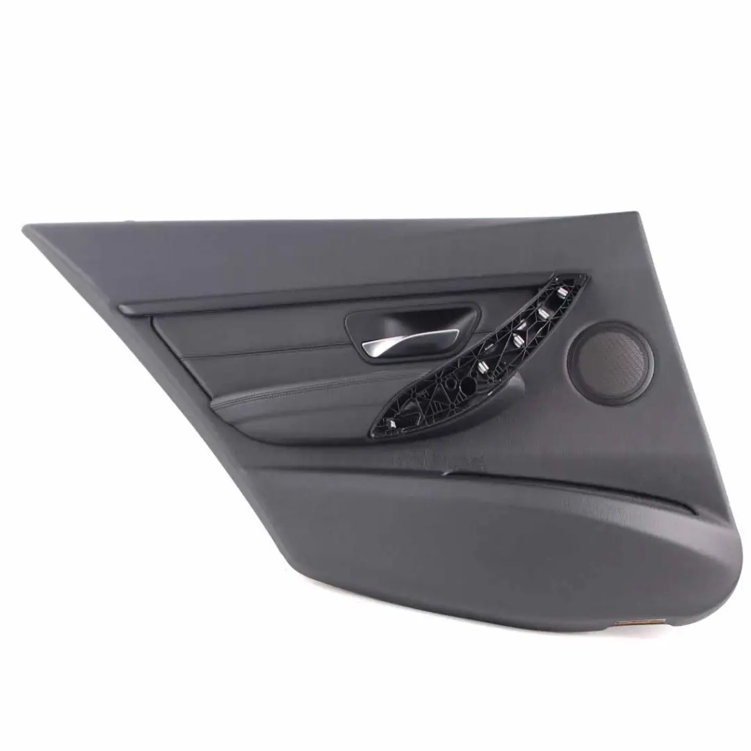 Panneau de doublure de carte de porte arrière gauche en cuir noir pour BMW F30 F31 à propos du numéro de pièce 7280939 BMW F30 F31 Panneau de doublure de carte de porte arrière gauche en cuir noir - SKU 7280939 - Numéro de pièce 7280939