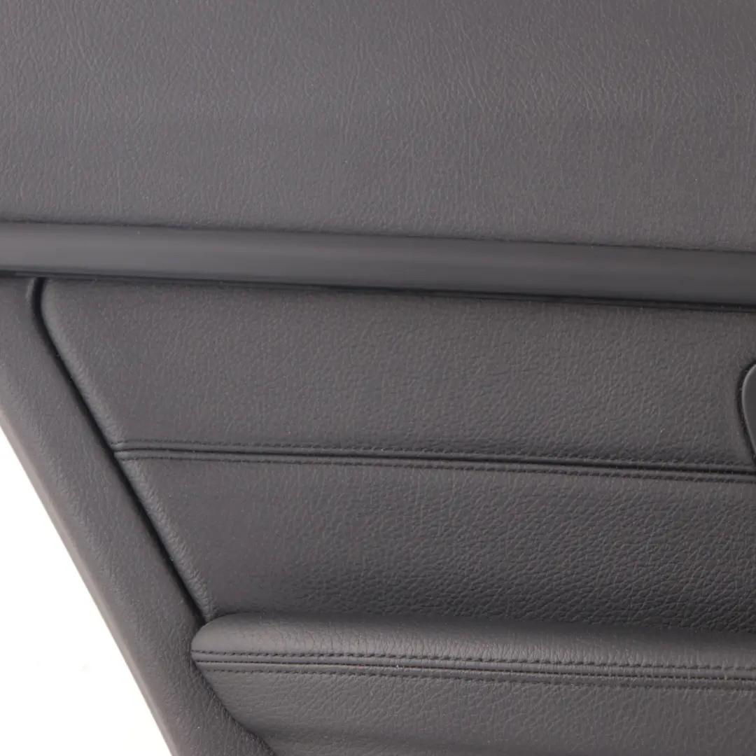 3er F30 F31 Hinten Links Tür Karte Verkleidung Panel Schwarz Leder BMW - SKU 7280939 - Teilenummer 7280939