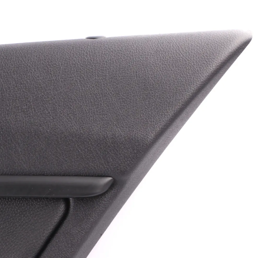 Door Card Rear Right O/S Door Lining Trim Panel Black Leather to BMW F30 F31 with Part number 7280940 BMW F30 F31 Door Card Rear Right O/S Door Lining Trim Panel Black Leather - SKU 7280940-2 - Part number 7280940