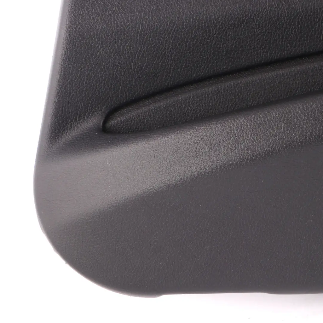 Door Card Rear Right O/S Door Lining Trim Panel Black Leather to BMW F30 F31 with Part number 7280940 BMW F30 F31 Door Card Rear Right O/S Door Lining Trim Panel Black Leather - SKU 7280940-2 - Part number 7280940