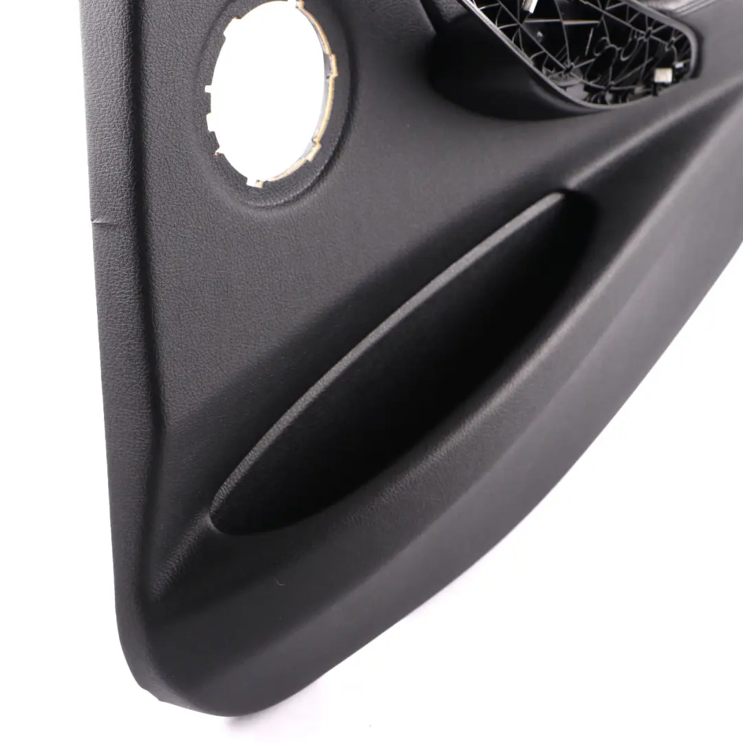 Door Card Rear Right O/S Door Lining Trim Panel Black Leather to BMW F30 F31 with Part number 7280940 BMW F30 F31 Door Card Rear Right O/S Door Lining Trim Panel Black Leather - SKU 7280940-2 - Part number 7280940