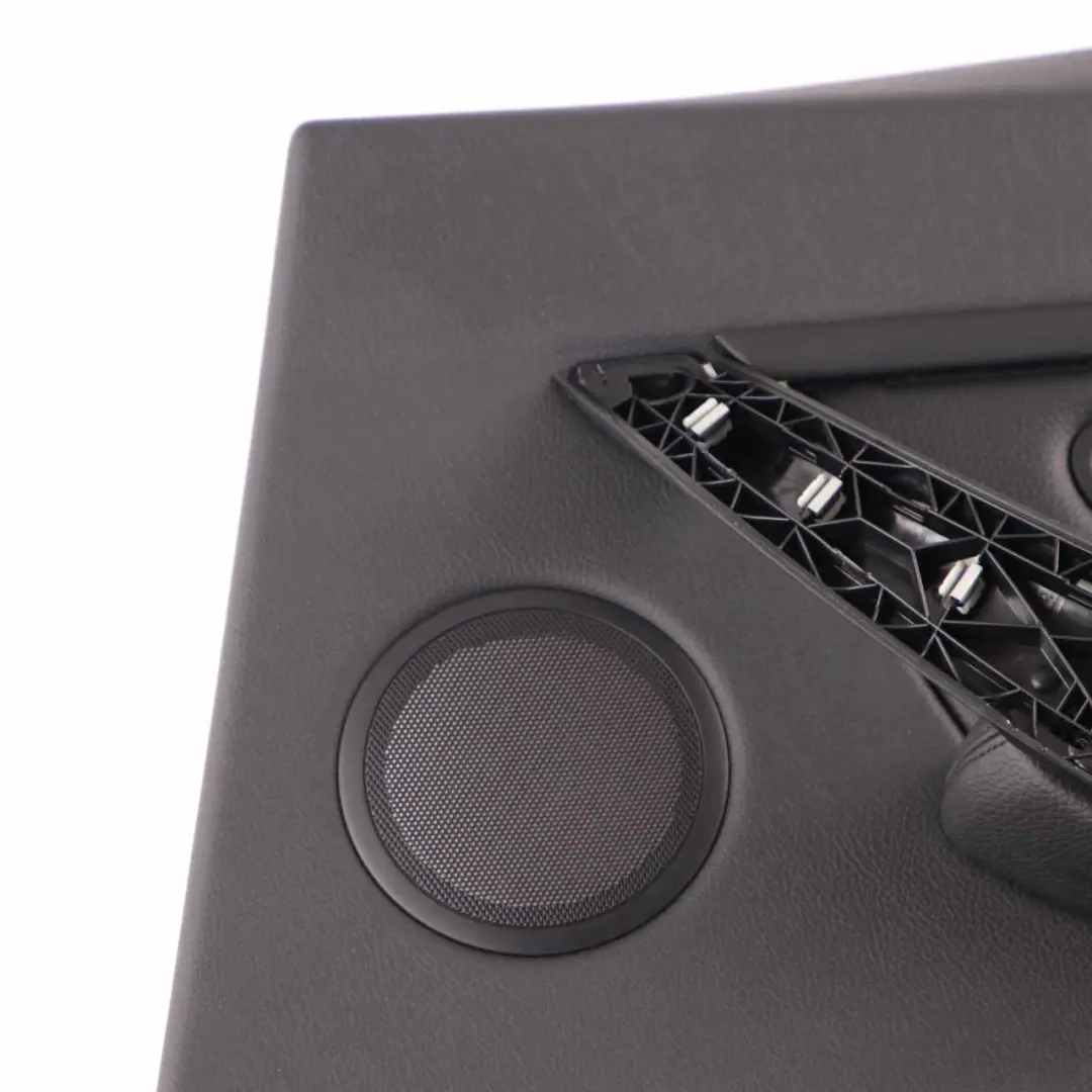 Right O/S Door Card Lining Panel Black Leather to BMW 3 Series F30 F31 Rear with Part number 7280940 BMW 3 Series F30 F31 Rear Right O/S Door Card Lining Panel Black Leather - SKU 7280940 - Part number 7280940