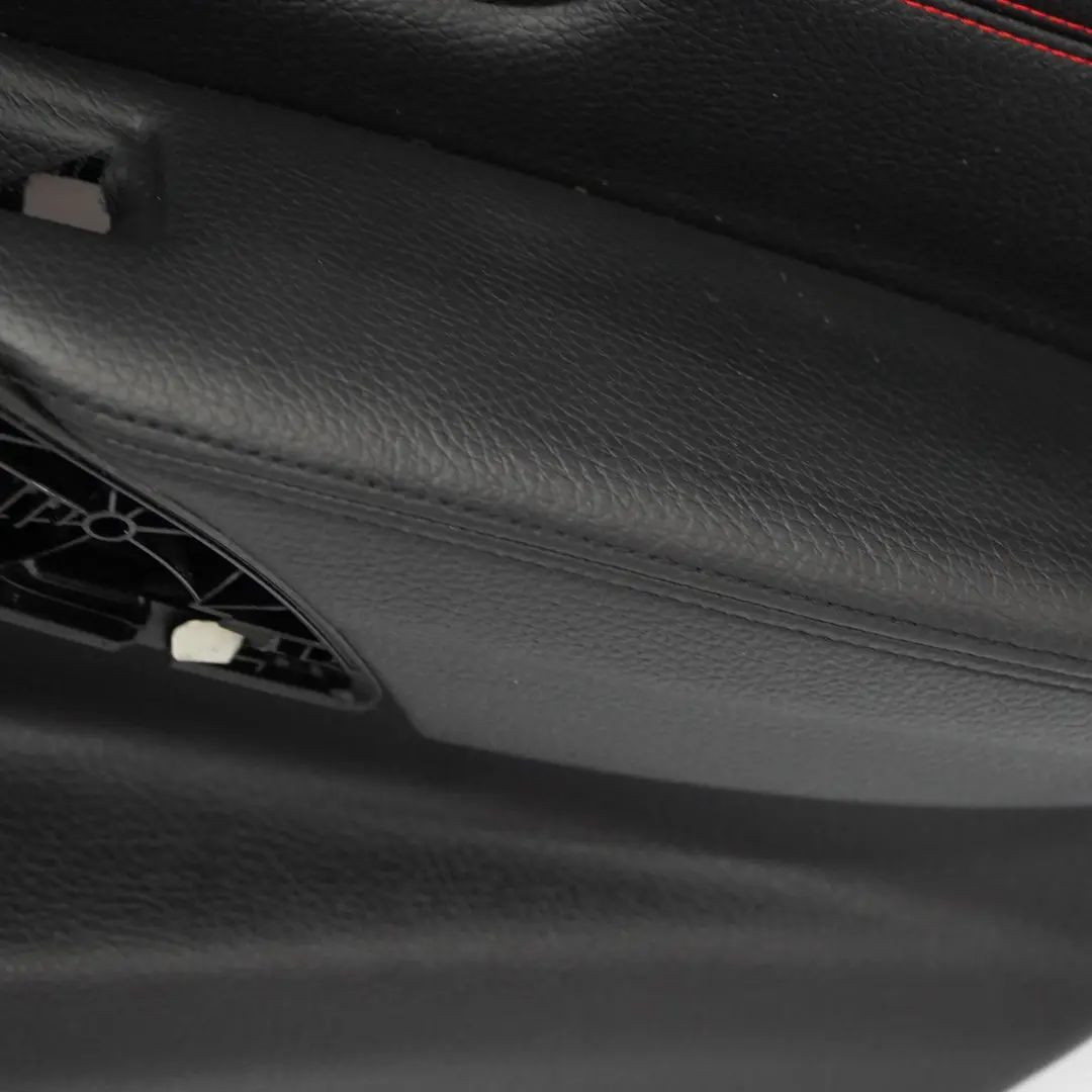 BMW F30 Carte de Porte Arrière Droite Panneau de Garniture Noir Cuir - SKU 7280942 - Numéro de pièce 7280942