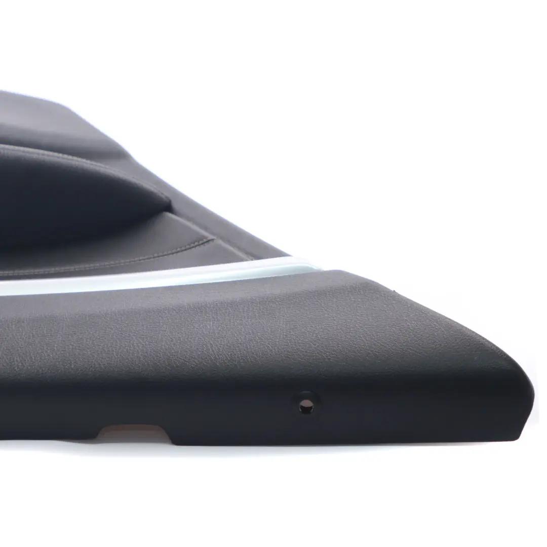 BMW F30 F31 Scheda Porta Posteriore Sinistra Pannello Porta Pelle Nero Oyster - SKU 7280943-1 - Numero di parte 7280943