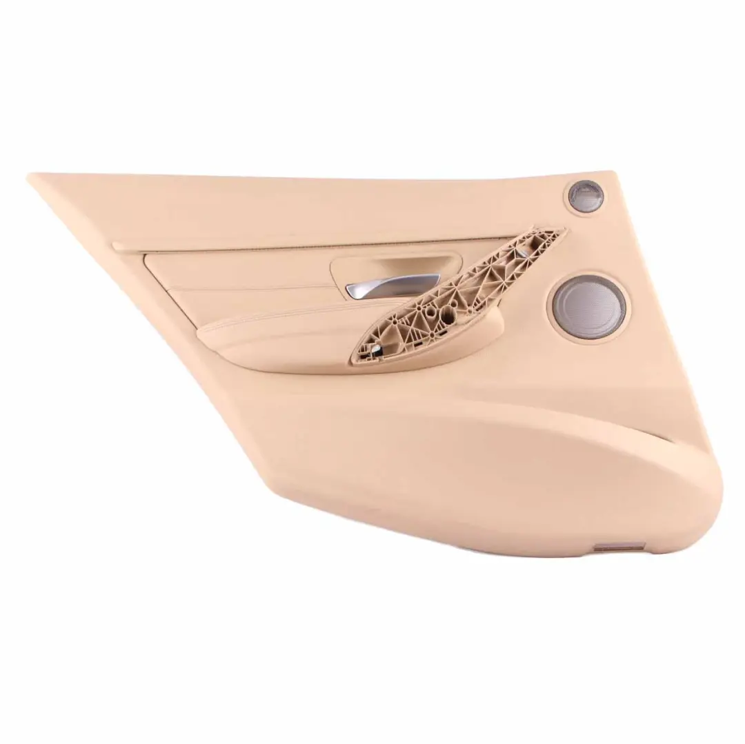 Door Card Rear Left N/S Lining Panel Leather Veneto Beige to BMW F30 F31 with Part number 7280949 BMW F30 F31 Door Card Rear Left N/S Lining Panel Leather Veneto Beige - SKU 7280949-1 - Part number 7280949