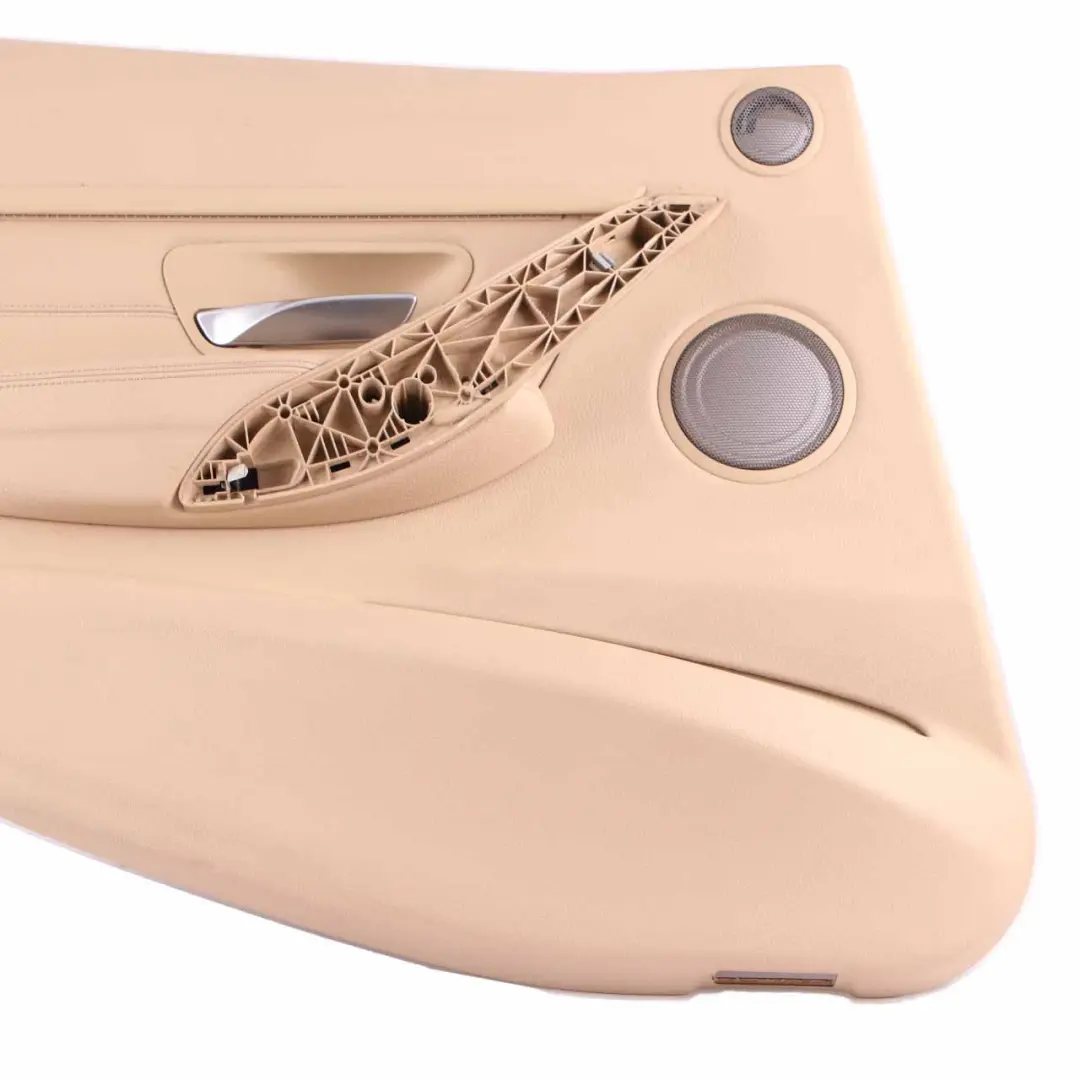 Door Card Rear Left N/S Lining Panel Leather Veneto Beige to BMW F30 F31 with Part number 7280949 BMW F30 F31 Door Card Rear Left N/S Lining Panel Leather Veneto Beige - SKU 7280949-1 - Part number 7280949