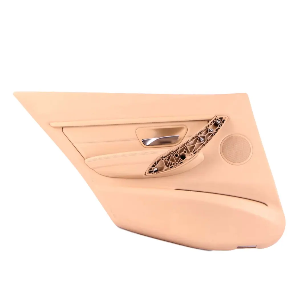 Left N/S Door Card Lining Panel Leather Veneto Beige to BMW 3 F30 F31 Rear with Part number 7280949 BMW 3 F30 F31 Rear Left N/S Door Card Lining Panel Leather Veneto Beige - SKU 7280949 - Part number 7280949