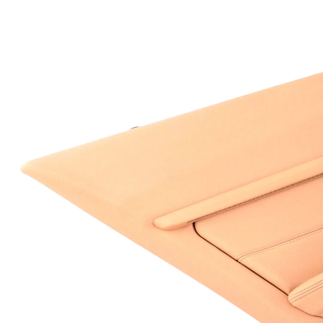 Left N/S Door Card Lining Panel Leather Veneto Beige to BMW 3 F30 F31 Rear with Part number 7280949 BMW 3 F30 F31 Rear Left N/S Door Card Lining Panel Leather Veneto Beige - SKU 7280949 - Part number 7280949