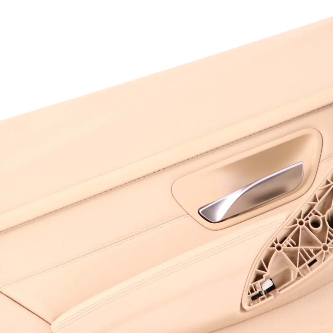 BMW 3 F30 F31 Rear Left N/S Door Card Lining Panel Leather Veneto Beige - SKU 7280949 - Part number 7280949