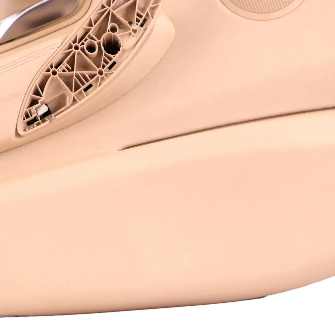 Left N/S Door Card Lining Panel Leather Veneto Beige to BMW 3 F30 F31 Rear with Part number 7280949 BMW 3 F30 F31 Rear Left N/S Door Card Lining Panel Leather Veneto Beige - SKU 7280949 - Part number 7280949