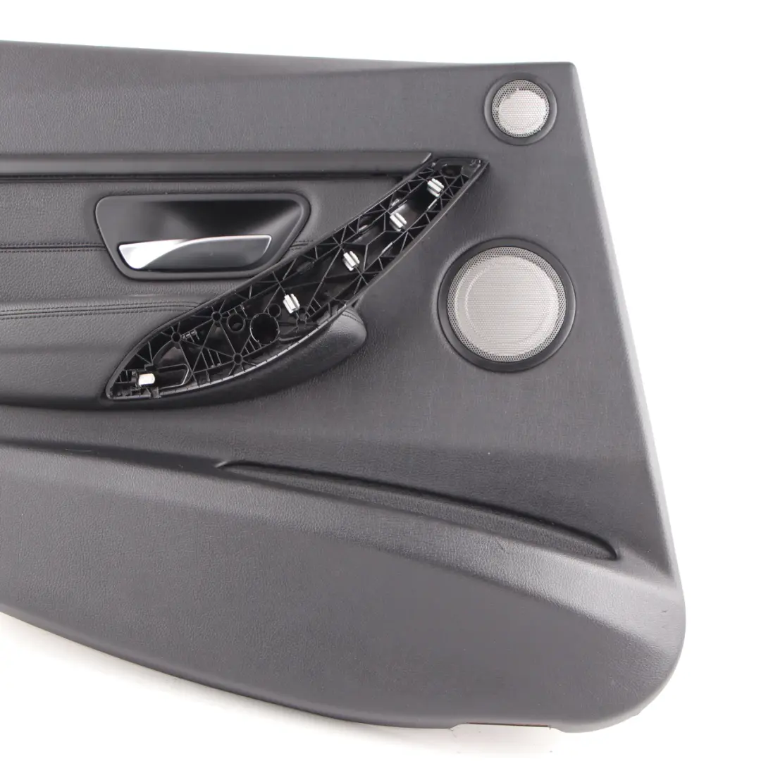 Door Card Rear Left N/S Lining Panel Leather Dakota Black to BMW F30 F31 with Part number 7281017 BMW F30 F31 Door Card Rear Left N/S Lining Panel Leather Dakota Black - SKU 7281017-1 - Part number 7281017