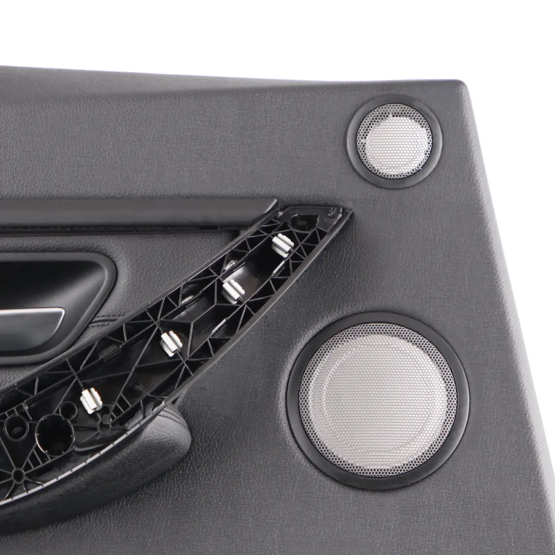 Door Card Rear Left N/S Lining Panel Leather Dakota Black to BMW F30 F31 with Part number 7281017 BMW F30 F31 Door Card Rear Left N/S Lining Panel Leather Dakota Black - SKU 7281017-1 - Part number 7281017