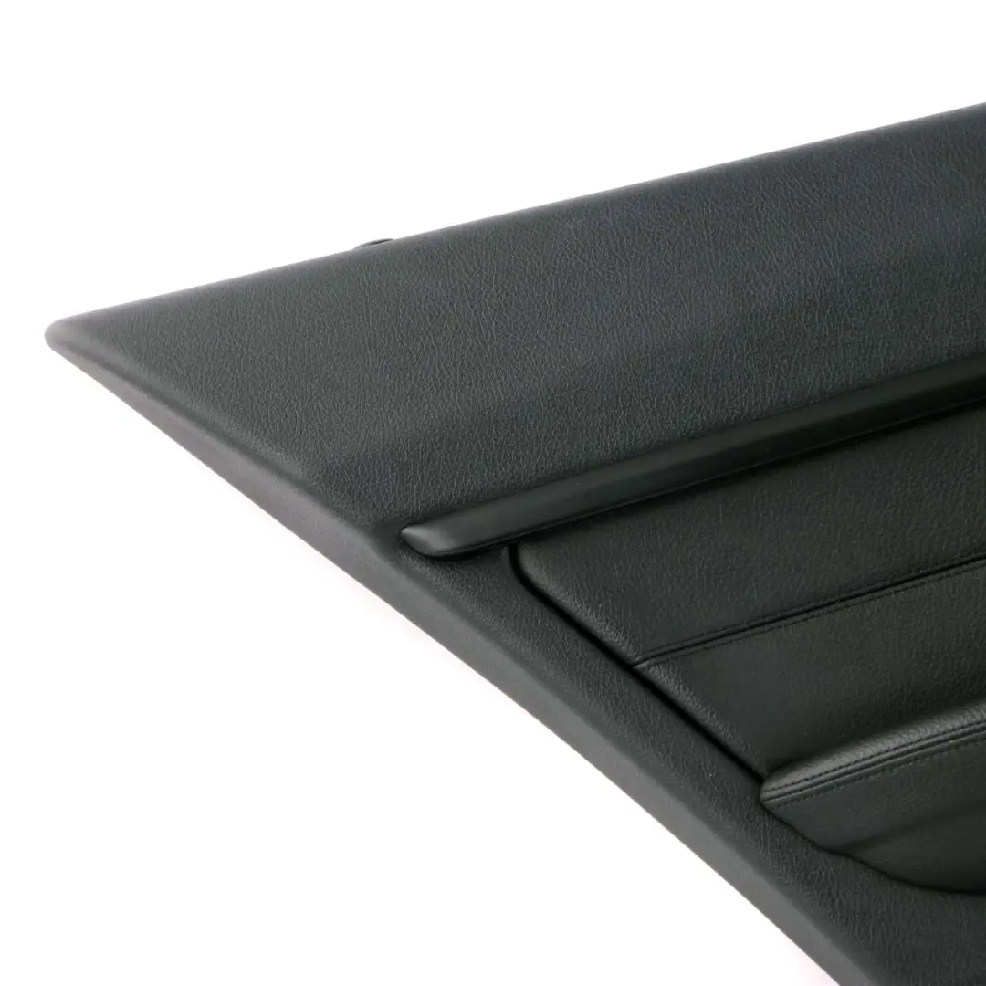 BMW F30 F31 Rear Left N/S Door Card Lining Panel Leather Dakota Black - SKU 7281017 - Part number 7281017