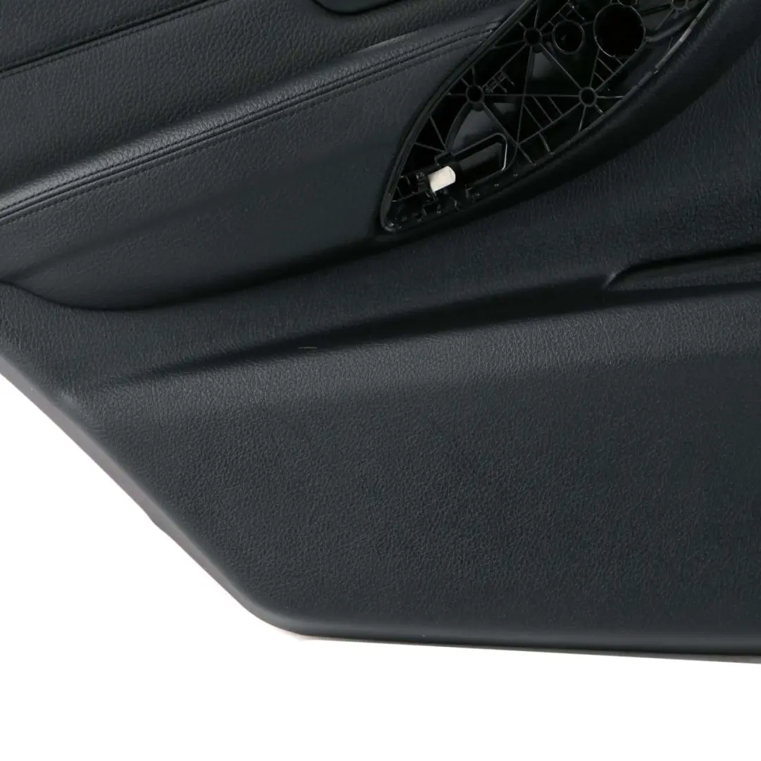 BMW F30 F31 Posteriore Sinistra Pannello Fodera Porta Pelle Dakota Nero - SKU 7281017 - Numero di parte 7281017