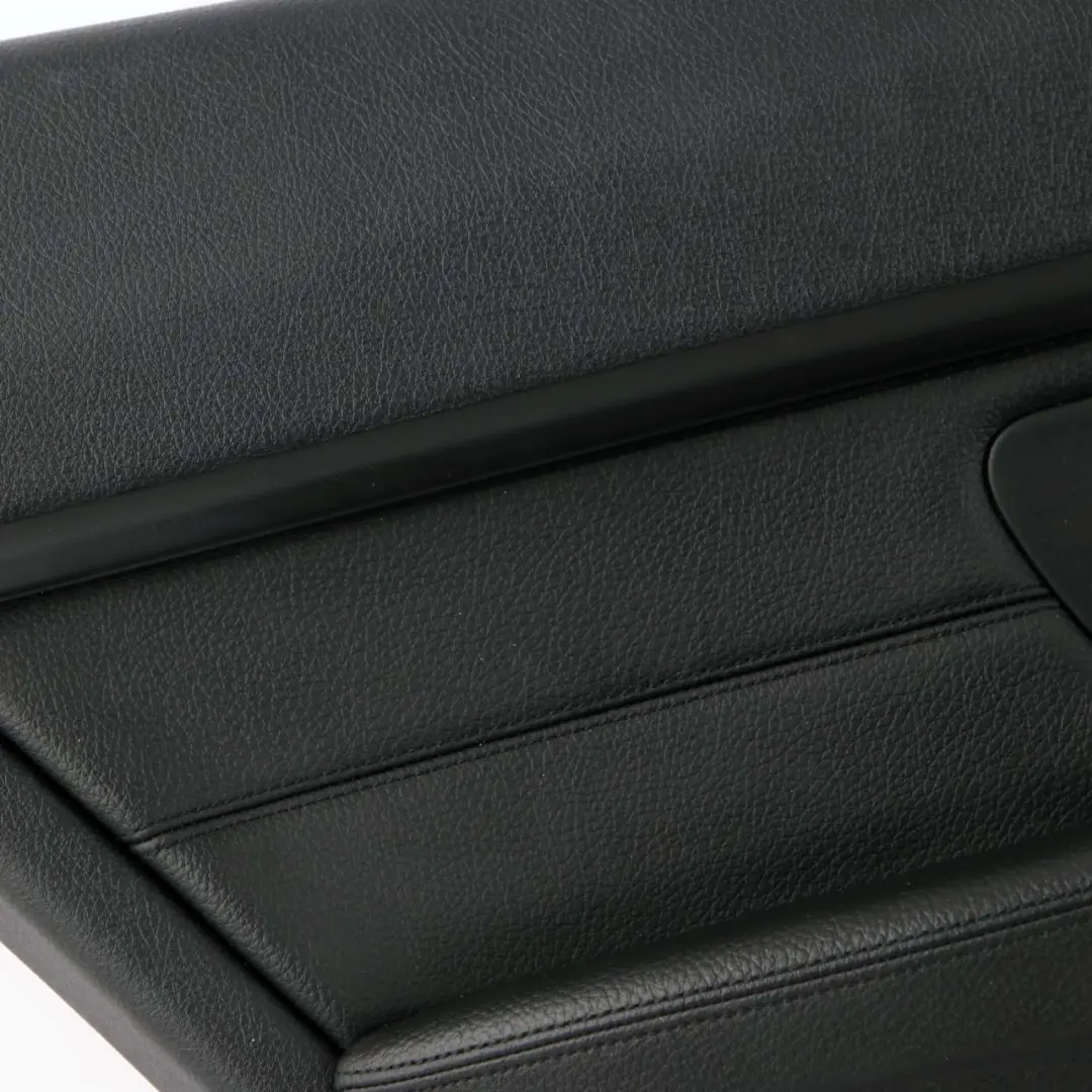 BMW F30 F31 Boczek Drzwi Lewy Tył Czarna Skóra Dakota Black - SKU 7281017 - Numer Części 7281017