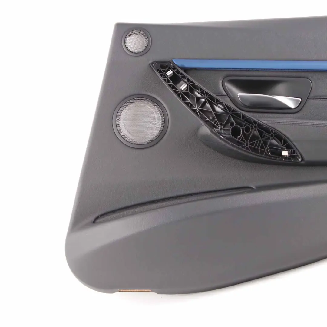 Door Card Rear Right O/S Door Lining Panel Leather Dakota Black to BMW F30 F31 with Part number 7281018 BMW F30 F31 Door Card Rear Right O/S Door Lining Panel Leather Dakota Black - SKU 7281018-1 - Part number 7281018