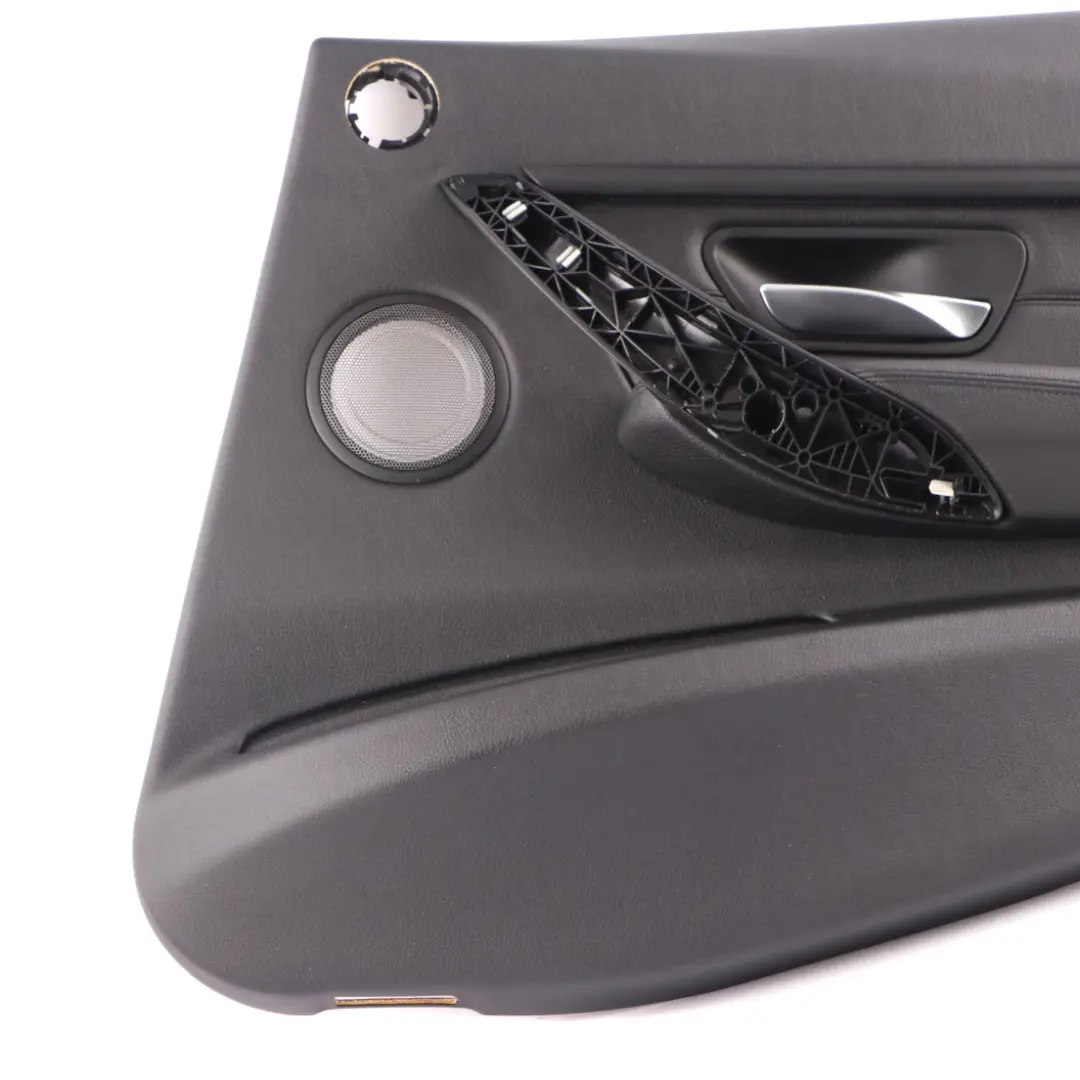 BMW F30 F31 Rear Right O/S Door Card Lining Panel Leather Dakota Black - SKU 7281018-2 - Part number 7281018