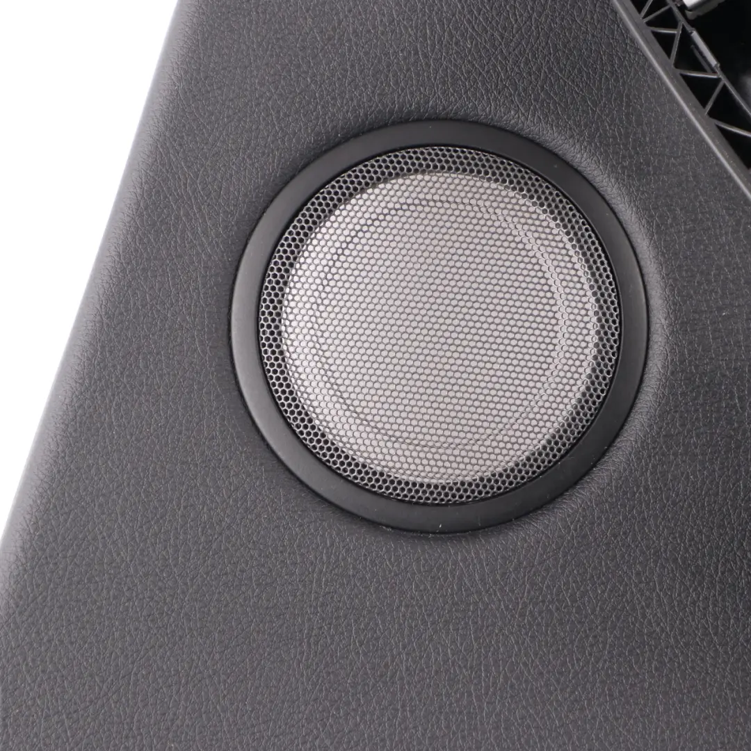 Right O/S Door Card Lining Panel Leather Dakota Black to BMW F30 F31 Rear with Part number 7281018 BMW F30 F31 Rear Right O/S Door Card Lining Panel Leather Dakota Black - SKU 7281018-2 - Part number 7281018