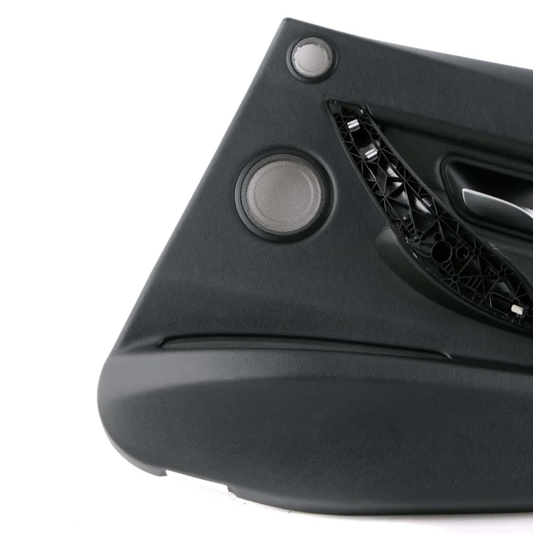 BMW F30 F31 Hinten Rechts Türkarte Verkleidung Leder Dakota Schwarz - SKU 7281018 - Teilenummer 7281018