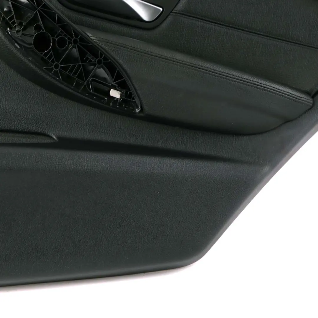 Right O/S Door Card Lining Panel Leather Dakota Black to BMW 3 Series F30 F31 Rear with Part number 7281018 BMW 3 Series F30 F31 Rear Right O/S Door Card Lining Panel Leather Dakota Black - SKU 7281018 - Part number 7281018