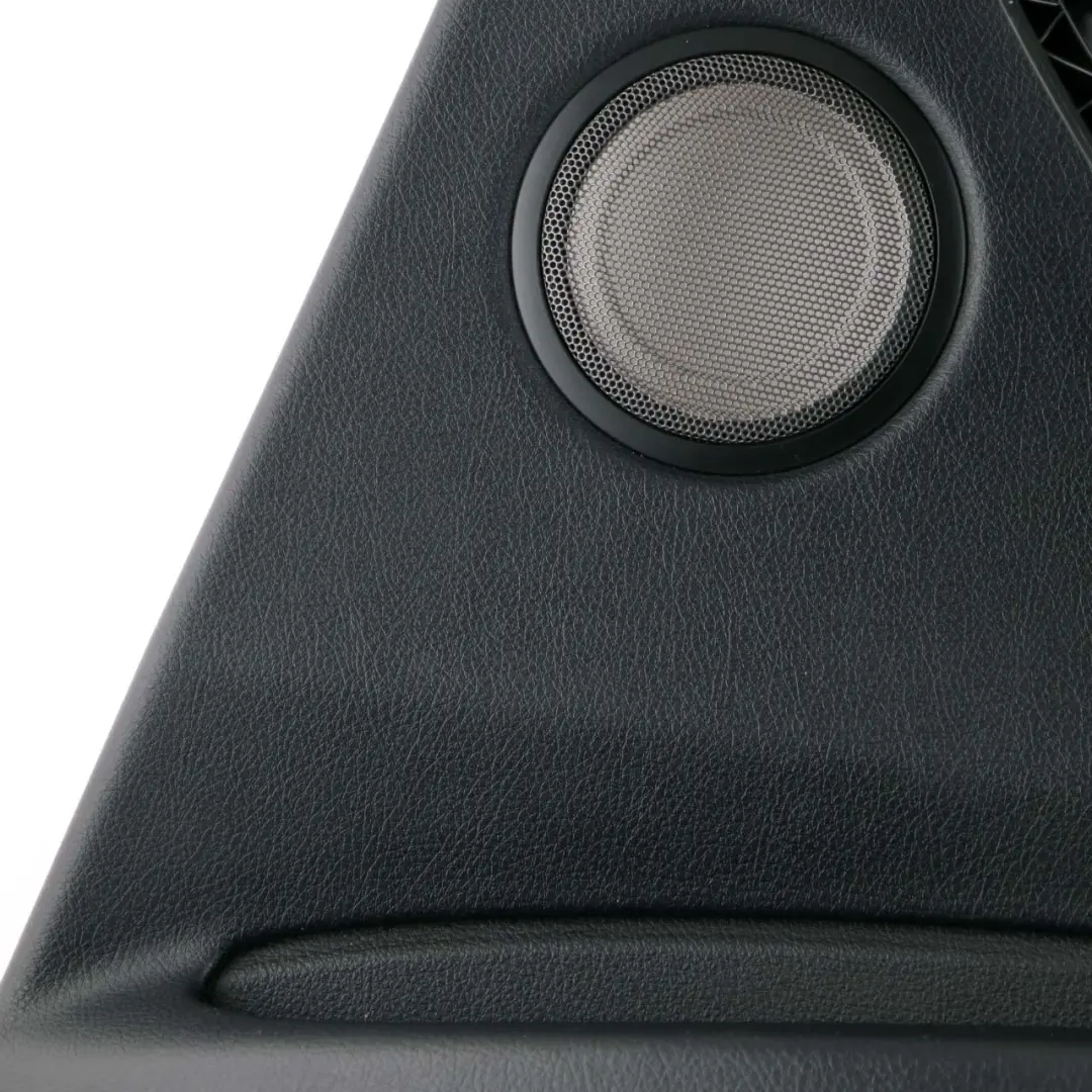 BMW F30 F31 Trasera Derecha Tarjeta Puerta Panel Cuero Dakota Negro - SKU 7281018 - Número de pieza 7281018