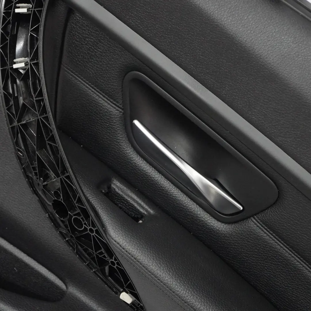 Türverkleidung Abdeckung Rollo Hinten Rechts Leder Schwarz für BMW F30 F31 mit Teilenummer 7281102 BMW F30 F31 Türverkleidung Abdeckung Rollo Hinten Rechts Leder Schwarz - SKU 7281102 - Teilenummer 7281102