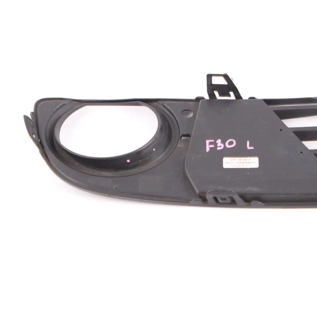 BMW F30 F31 Paraurti Anteriore Griglia Parzialmente Aperta Destra Nero 7281918 - SKU 7281917 - Numero di parte 7281917