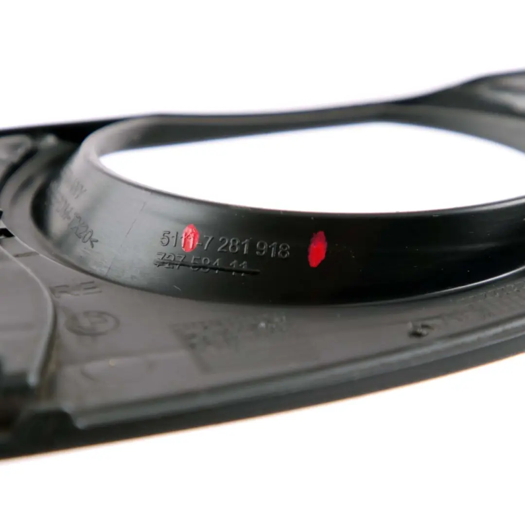 Front Bumper Partially Open Grid Grille Right O/S Black to BMW F30 F31 with Part number 7281918 BMW F30 F31 Front Bumper Partially Open Grid Grille Right O/S Black - SKU 7281918 - Part number 7281918