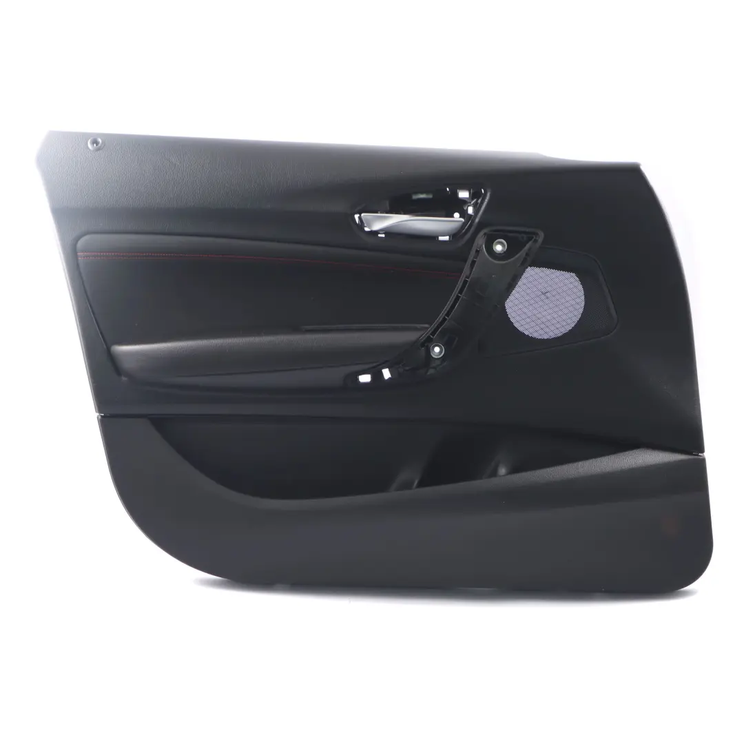 Front Left N/S Door Lining Card Cloth Fabric Black Red to BMW F20 with Part number 7282801 BMW F20 Front Left N/S Door Lining Card Cloth Fabric Black Red - SKU 7282801-1 - Part number 7282801